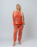 Πιτζάμα σετ λούτρινη "Can you see me"