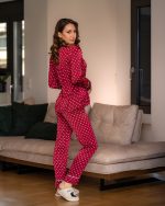 Πουά σατινέ πιτζάμα - Image 3