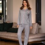 Βαμβακερή λεπτή πιτζάμα