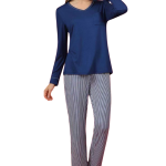 Πιτζάμα με σχέδιο ρίγα